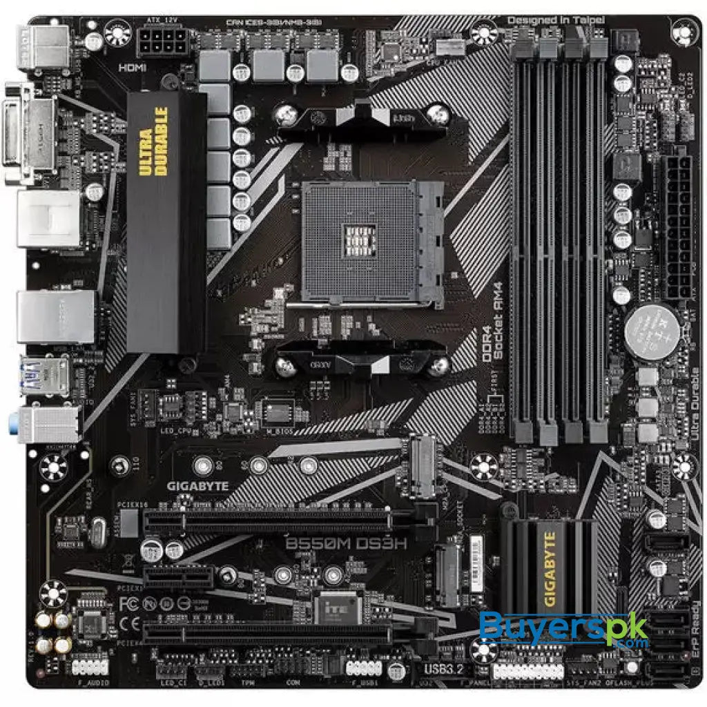 Gigabyte B550m Ds3h Amd Am4 Micro Atx Motherboard - Price in Pakistan Gigabyte B550m Ds3h Amd Am4 Micro Atx Motherboard - Price in Pakistan